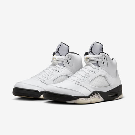 (Men's) Air Jordan 5 Retro 'Reverse Metallic / Oreo 2.0' (2024) DD0587-110 - SOLE SERIOUSS (3)