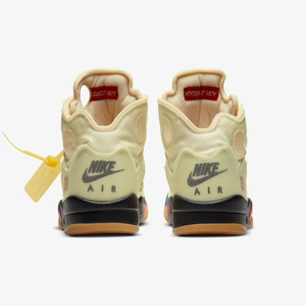 (Men's) Air Jordan 5 Retro SP x Off-White 'Sail' (2020) DH8565-100 - SOLE SERIOUSS (5)