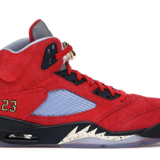 (Men's) Air Jordan 5 Retro SP x Trophy Room 'University Red' (F&F) (2019) TR JSP 5 FF - SOLE SERIOUSS (1)