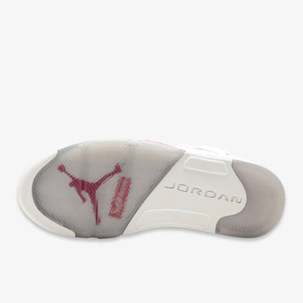 (Men's) Air Jordan 5 Retro x Supreme 'White Metallic' (2015) 824371-101 - SOLE SERIOUSS (3)