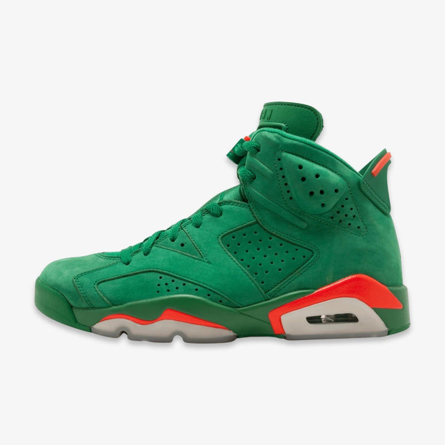 (Men's) Air Jordan 6 Retro NRG G8RD x Gatorade 'Pine Green' (2017) AJ5986-335 - SOLE SERIOUSS (1)