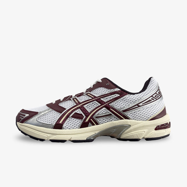 (Men's) ASICS Gel-1130 'White / Night Maroon' (2024) 1203A685-100 - SOLE SERIOUSS (1)