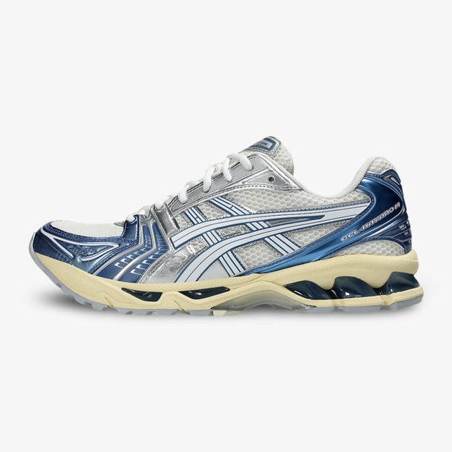 (Men's) Asics Gel Kayano 14 'Cream / Metallic Blue' (2024) 1203A537-102 - SOLE SERIOUSS (1)