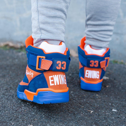 (Men's) Ewing Athletics 33 Hi 'NYC' Dazzling Blue / Orange 1EW90013-442 - SOLE SERIOUSS (4)