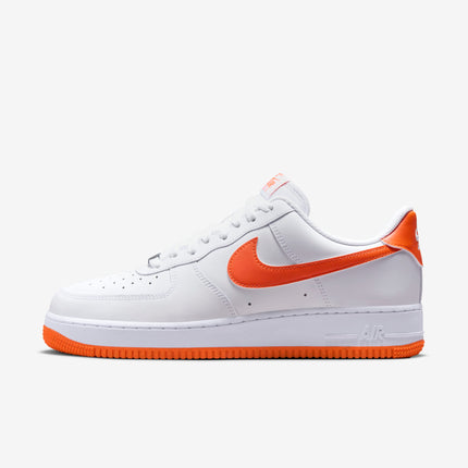 (Men's) Nike Air Force 1 '07 'White / Safety Orange' (2024) FJ4146-109 - SOLE SERIOUSS (1)