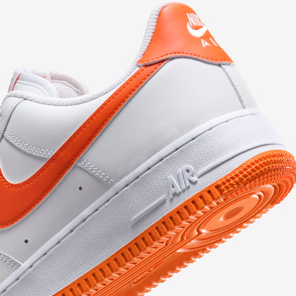 (Men's) Nike Air Force 1 '07 'White / Safety Orange' (2024) FJ4146-109 - SOLE SERIOUSS (7)