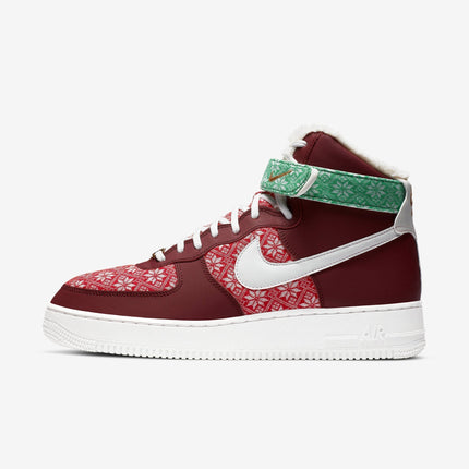 (Men's) Nike Air Force 1 High '07 LV8 'Nordic Christmas Sweater' (2021) DC1620-600 - SOLE SERIOUSS (1)