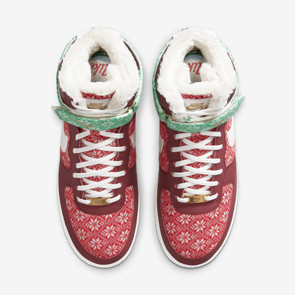 (Men's) Nike Air Force 1 High '07 LV8 'Nordic Christmas Sweater' (2021) DC1620-600 - SOLE SERIOUSS (4)