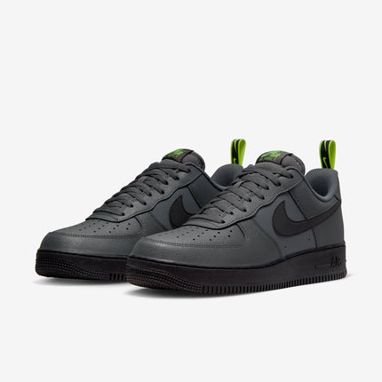 (Men's) Nike Air Force 1 Low '07 'Iron Grey / Volt' (2022) DZ4510-001 - SOLE SERIOUSS (3)