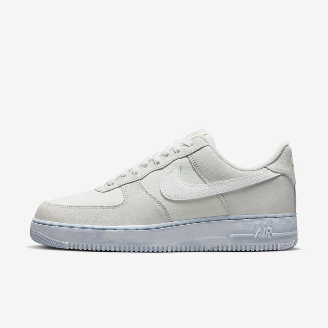 (Men's) Nike Air Force 1 Low '07 LV8 EMB 'Summit White / Blue Whisper' (2023) DV0787-100 - SOLE SERIOUSS (1)