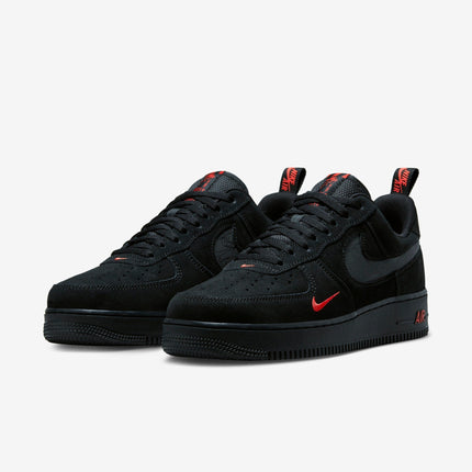 (Men's) Nike Air Force 1 Low '07 LV8 'Multi Swoosh Black / Crimson' (2022) DZ4514-001 - SOLE SERIOUSS (3)