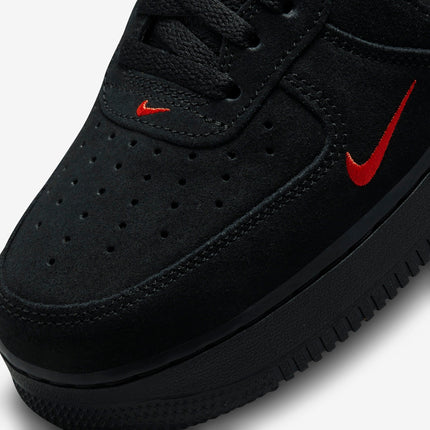 (Men's) Nike Air Force 1 Low '07 LV8 'Multi Swoosh Black / Crimson' (2022) DZ4514-001 - SOLE SERIOUSS (6)