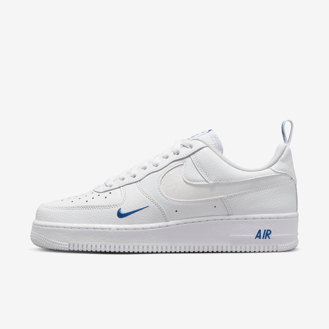 (Men's) Nike Air Force 1 Low '07 LV8 'Reflective Swoosh White / Dark Marina Blue' (2022) FB8971-100 - SOLE SERIOUSS (1)