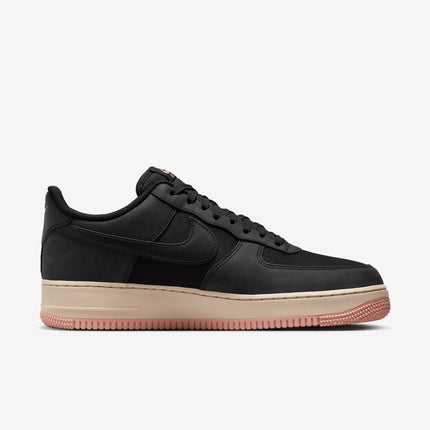 (Men's) Nike Air Force 1 Low '07 LX 'Black / Red Stardust' (2024) FB8876-001 - SOLE SERIOUSS (2)