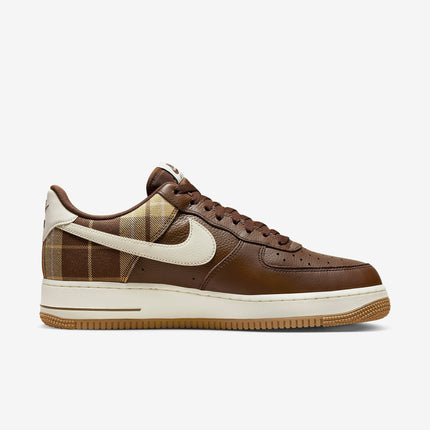 (Men's) Nike Air Force 1 Low '07 LX 'Cacao Plaid' (2023) DV0791-200 - SOLE SERIOUSS (2)