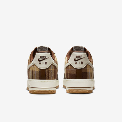 (Men's) Nike Air Force 1 Low '07 LX 'Cacao Plaid' (2023) DV0791-200 - SOLE SERIOUSS (5)