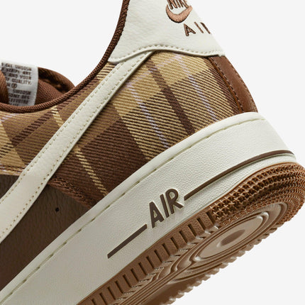 (Men's) Nike Air Force 1 Low '07 LX 'Cacao Plaid' (2023) DV0791-200 - SOLE SERIOUSS (7)