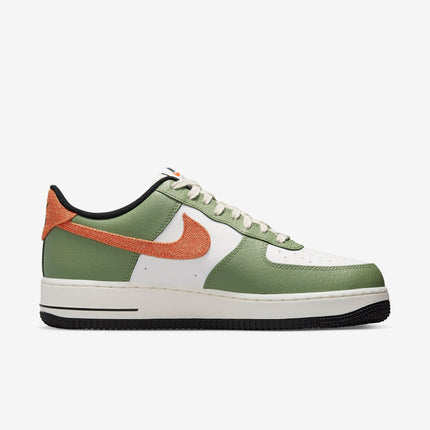 (Men's) Nike Air Force 1 Low '07 'Oil Green / Safety Orange' (2023) FD0758-386 - SOLE SERIOUSS (2)