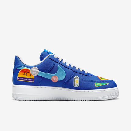 (Men's) Nike Air Force 1 Low '07 PRM 'Los Angeles Patched Up' (2022) DX2304-400 - SOLE SERIOUSS (2)