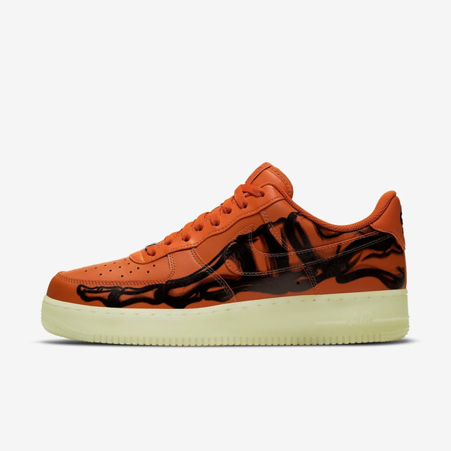 (Men's) Nike Air Force 1 Low '07 Skeleton QS 'Orange' (2020) CU8067-800 - SOLE SERIOUSS (1)