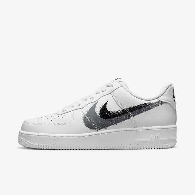(Men's) Nike Air Force 1 Low '07 'Spray Paint Swoosh Cool Grey' (2023) FD0660-100 - SOLE SERIOUSS (1)