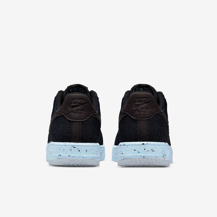 (Men's) Nike Air Force 1 Low Crater Flyknit 'Black / Chambray Blue' (2021) DC4831-001 - SOLE SERIOUSS (5)