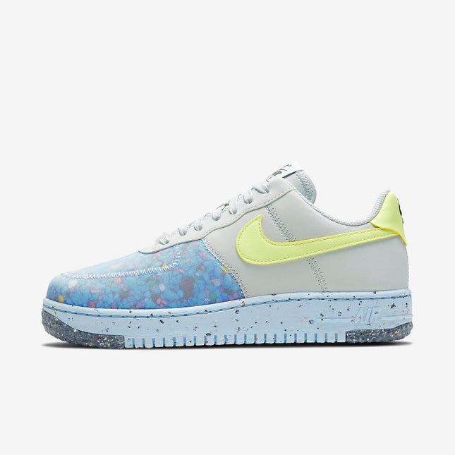 (Men's) Nike Air Force 1 Low Crater 'Pure Platinum / Barely Volt' (2020) CZ1524-001 - SOLE SERIOUSS (1)