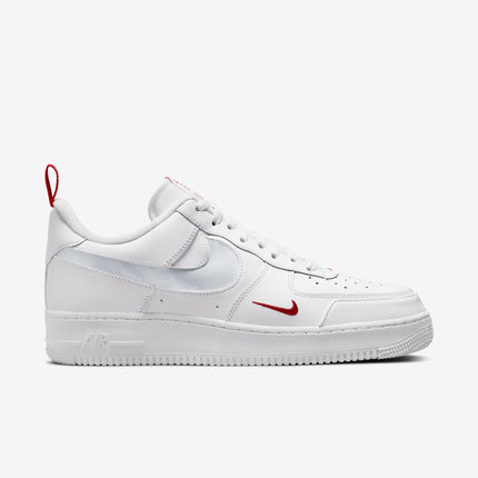 (Men's) Nike Air Force 1 Low 'Reflective Swoosh White / University Red' (2022) DO6709-100 - SOLE SERIOUSS (2)
