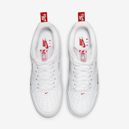 (Men's) Nike Air Force 1 Low 'Reflective Swoosh White / University Red' (2022) DO6709-100 - SOLE SERIOUSS (4)