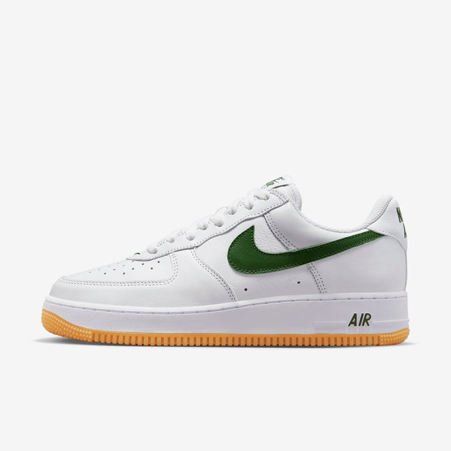 (Men's) Nike Air Force 1 Low Retro QS 'Color of the Month White / Forest Green' (2023) FD7039-101 - SOLE SERIOUSS (1)