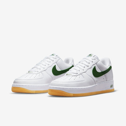 (Men's) Nike Air Force 1 Low Retro QS 'Color of the Month White / Forest Green' (2023) FD7039-101 - SOLE SERIOUSS (3)