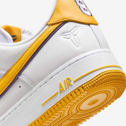 (Men's) Nike Air Force 1 Low Retro QS x Kobe Bryant 'Lakers Home' (2024) FZ1151-100 - SOLE SERIOUSS (8)