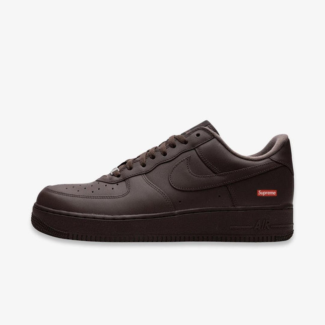 (Men's) nike kobe hater commercial black hair girl roblox 1 Low SP x Supreme 'Box Logo' Baroque Brown (2023) CU9225-200 - Atelier-lumieres Cheap Sneakers Sales Online (1)