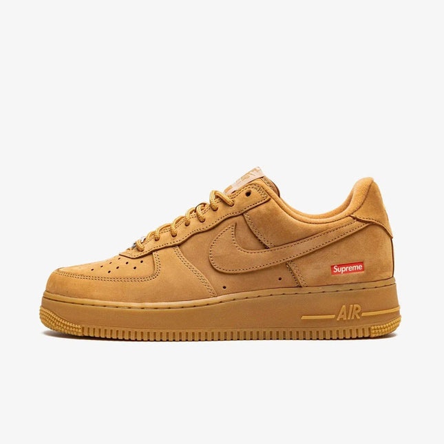 (Men's) Nike Air Force 1 Low W SP x Supreme 'Box Logo' Wheat (2021) DN1555-200 - SOLE SERIOUSS (1)