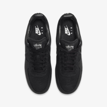 (Men's) Nike Air Force 1 Low x Stussy 'Black' (2020) CZ9084-001 - SOLE SERIOUSS (3)