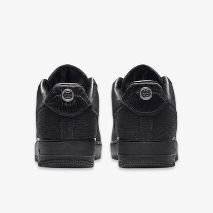 (Men's) Nike Air Force 1 Low x Stussy 'Black' (2020) CZ9084-001 - SOLE SERIOUSS (4)