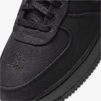 (Men's) Nike Air Force 1 Low x Stussy 'Black' (2020) CZ9084-001 - SOLE SERIOUSS (5)
