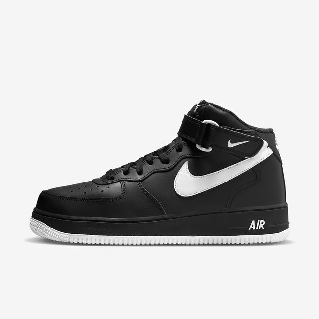 (Men's) Nike Air Force 1 Mid '07 'Black / White' (2022) DV0806-001 - SOLE SERIOUSS (1)