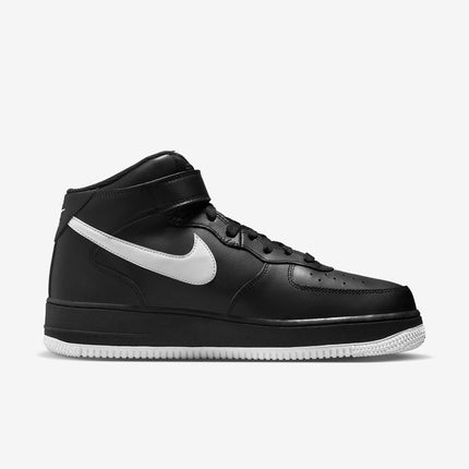(Men's) Nike Air Force 1 Mid '07 'Black / White' (2022) DV0806-001 - SOLE SERIOUSS (2)