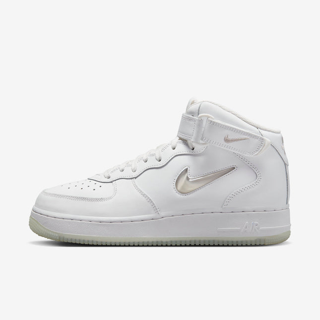 (Men's) Nike Air Force 1 Mid '07 'Color of the Month Summit White' (2023) DZ2672-101 - SOLE SERIOUSS (1)