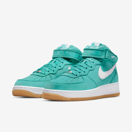 (Men's) Nike Air Force 1 Mid PRM 'Washed Teal / White' (2022) DV2219-300 - SOLE SERIOUSS (3)