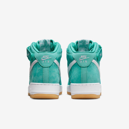 (Men's) Nike Air Force 1 Mid PRM 'Washed Teal / White' (2022) DV2219-300 - SOLE SERIOUSS (5)