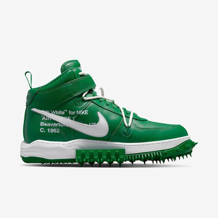 (Men's) Nike Air Force 1 Mid SP LTHR x Off-White 'Pine Green' (2023) DR0500-300 - SOLE SERIOUSS (2)