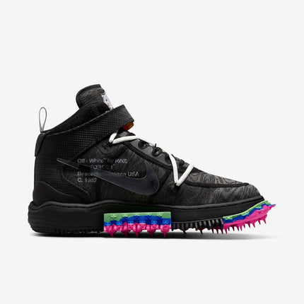 (Men's) Nike Air Force 1 Mid SP x Off-White 'Black' (2022) DO6290-001 - SOLE SERIOUSS (2)