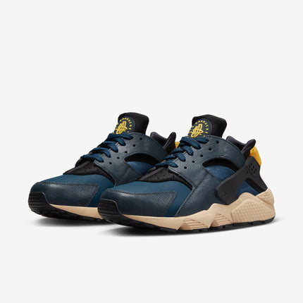 (Men's) Nike Air Huarache PRM 'Black / University Gold' (2023) DZ4852-001 - SOLE SERIOUSS (3)