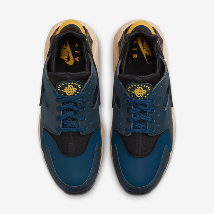 (Men's) Nike Air Huarache PRM 'Black / University Gold' (2023) DZ4852-001 - SOLE SERIOUSS (4)