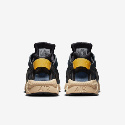 (Men's) Nike Air Huarache PRM 'Black / University Gold' (2023) DZ4852-001 - SOLE SERIOUSS (5)