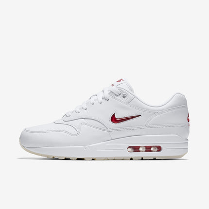 (Men's) Nike Air Max 1 Premium SC Jewel 'White / Red' (2017) 918354-104 - SOLE SERIOUSS (1)