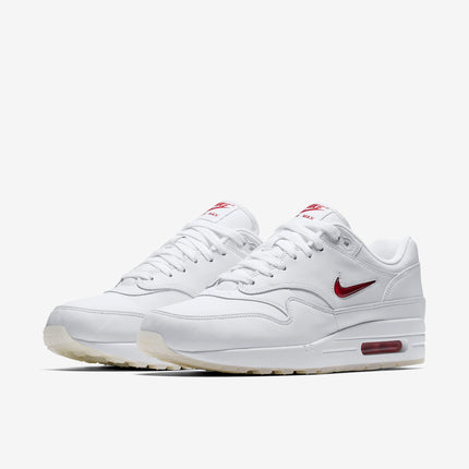 (Men's) Nike Air Max 1 Premium SC Jewel 'White / Red' (2017) 918354-104 - SOLE SERIOUSS (3)