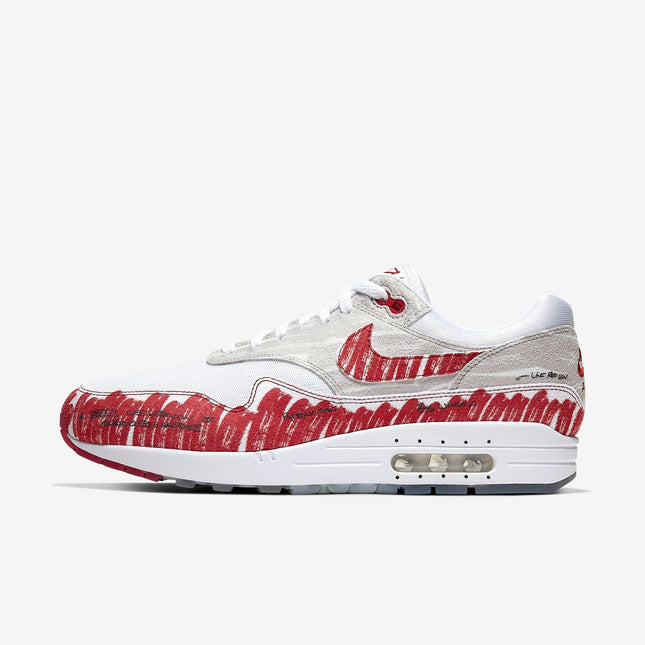 (Men's) Nike Air Max 1 Sketch To Shelf 'University Red' (2019) CJ4286-101 - SOLE SERIOUSS (1)